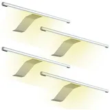 kalb Aufbauleuchte LED Aufbauleuchte 340x170 mm Schrankleuchte 12VDC silbergrau flach 4W