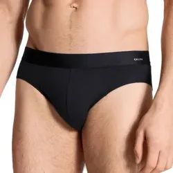 Calida Cotton Code Brief Schwarz Baumwolle Large Herren