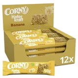 CORNY Haferkraft Banane Müsliriegel 12 Riegel