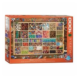 EUROGRAPHICS Puzzle Perlensammlung, 1000 Puzzleteile bunt