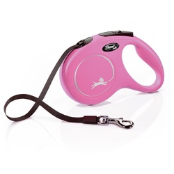 FLEXI-Automatikleine NEW CLASSIC M 5m rosa Band