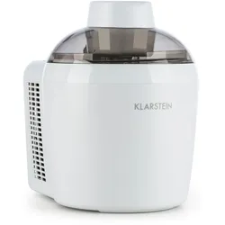 Klarstein Schneeflöckchen Eiscremebereiter thermoelektrisch 700ml leise weißWeiß