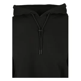URBAN CLASSICS Short Terry Hoodie Schwarz S