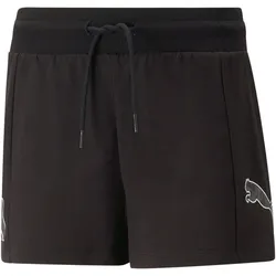 PUMA Power Sommer High-Waist Shorts Mädchen 01 - PUMA black 176