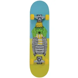 Donic Schildkröt Kicker 31 Skateboard Blau/Gelb