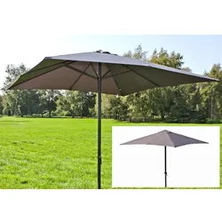 GARDEN PLEASURE Sonnenschirm, Format: 250 x 250 cm cm, quadratisch - grau
