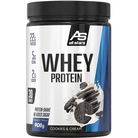 ALL STARS Whey Protein Cookies & Cream Pulver 908 g