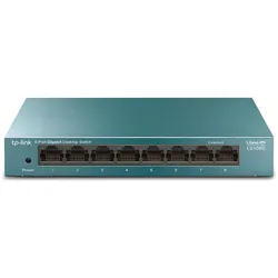TP-LINK LiteWave Switch LS108G, Gigabit, unmanaged, 8-port, Metall