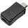 Logilink USB-Mini auf Micro USB Adapter 0,08 m Schwarz