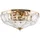 Maytoni Facet 2 2 gold, Glas, Metall, 48,6 x 22,8 x 48,6 cm