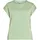 VILA VIELLETTE Kurzarmshirt Satin Grün S (36)