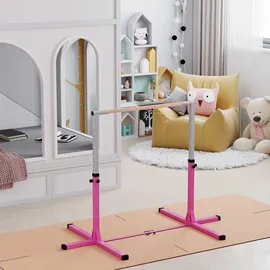 Homcom Gymnastik, Rosa, Metall, massiv, 121x194 cm, unisex, Outdoor Spielzeug