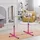 Homcom Gymnastik, Rosa, Metall, massiv, 121x194 cm, unisex, Outdoor Spielzeug