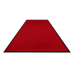 Schmutzfangmatte Colorstar, hellrot, waschbar, glatter Rücken 7460115300150-C38 , Maße (B x T): 115 x 300 cm