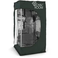 RoyalRoom® - Growzelt 40x40x80 cm - Indoor Gewächshaus - Starker Bezug, Waschbar, Lichtdicht - Rohrstärke 19 mm, Robuster Reißverschluss - Growbox, Grow Tent, Grow Zelt, Grow Box, Pflanzzelt C40S