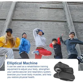 cutycaty Under Schreibtisch Ellipsentrainer mit Fernbedienung und Display, Elektrischer Ellipsentrainer, Sitzende Pedal Exerciser zur Beine Erholung für das Training zu Hause und im Büro