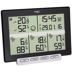 Tfa Badethermometer TFA Funk-Thermometer-/Hygrometer Multi-Sens