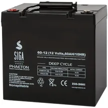 SIGA IMPULSIVE DYNAMIK GEL-POWER GEL-55 60Ah 12V