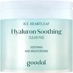 GOODAL Herzblatt-Hyaluron Beruhigende Klärende Pads 70 Stück