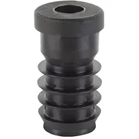 GAH Alberts Alberts Gewindestopfen,KST,schwarz,Ø25,M8,SB4St 426835