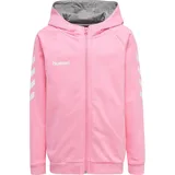 Unisex Hmlgo Kids Cotton Zip Hoodie COTTON CANDY 164