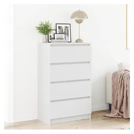 vidaXL Sideboard Weiß 60x35x98,5 cm Holzwerkstoff