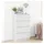 vidaXL Sideboard Weiß 60x35x98,5 cm Holzwerkstoff