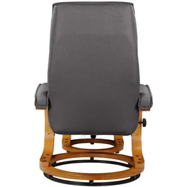 Home Affaire Relaxsessel »Paris, TV-Sessel mit Hocker und manueller Liegefunktion«, (Set, 2 St., bestehend aus Sessel und Hocker), Dreh- und Kippfunktion