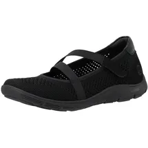 remonte FS Halbschuh für Damen, schwarz, Größe 42 EU