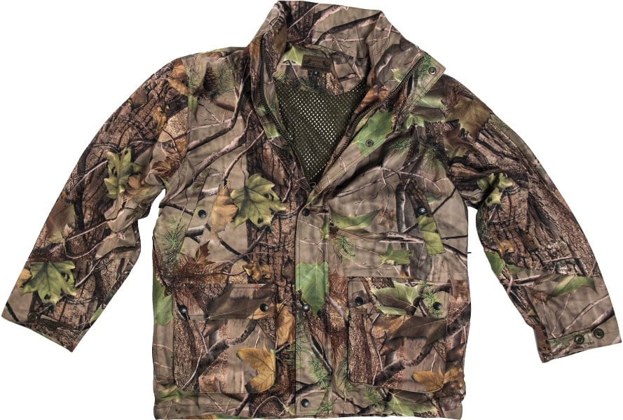 Mil-Tec HD Hunting Wild Trees, veste en textile - Marron/Beige/Vert - 3XL