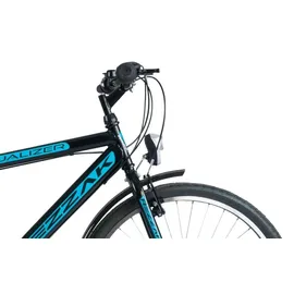 Rezzak City Rad 24 Zoll RH 31 cm schwarz/blau