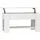 furnicato Couchtisch Höhenverstellbar Weiß Holzwerkstoff 101 x 49 x 52 cm