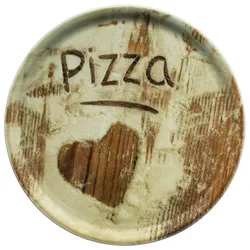 3er Set Pizzateller 33cm Flour 1x Olive + 1x Salami + 1x Lieblingspizza