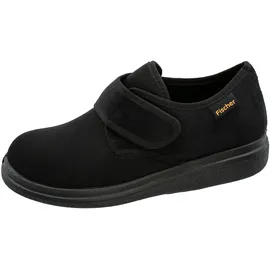 Fischer Markenschuh Fischer Unisex Ortho Flache Hausschuhe, Schwarz 47 EU