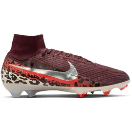 Nike Mercurial Zoom Superfly 10 Elite FG Herren Burgundy Crush/Metallic Silver 45
