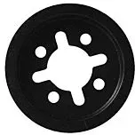 Afriso Blende für Thermostat 67346 schwarz