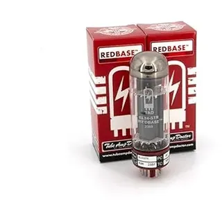 TAD EL34 EL34-STR 6CA7 Redbase Premium Paarpaar, zerkleinert, Vakuum-Ventile RT122
