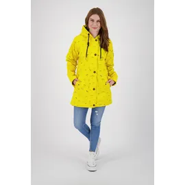 ankerglut Regenjacke "Friesennerz HALIFAX UMBRELLA", Damen, Gr. 50 (XL), gelb, Obermaterial: 100% Polyurethan; Futter: 100% Polyester, figurumspielend, gerader Abschluss mit Druckknopf, Jacken Regenjacke, auch in Großen Größen erhältlich