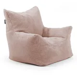 mokebo Kindersessel aus Cord Der Pausenheld Sitzsack Kinder Kindersitzsack in Rosa