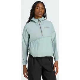 adidas Terrex Xploric Wind Anorak Jacke - Semi Flash Aqua - M