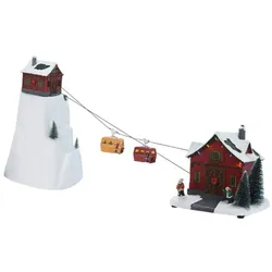 WellHome - Winterlandschaft mit fahrender Seilbahn und Bergbahn