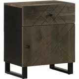 vidaXL Nachtschrank 50 x 33 x 60 cm Schwarz