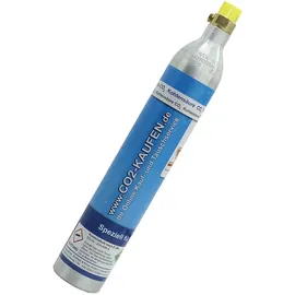Cago CO2-Zylinder silber + 6 x 425 g für 60 l Sprudelwasser