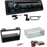 Kenwood KDC-BT560DAB Bluetooth DAB USB Einbauset für Ford Fiesta Fusion