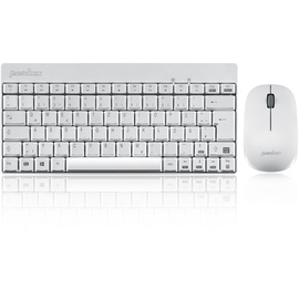 Perixx PERIDUO-712 Wireless Tastatur DE Set weiß (11181)