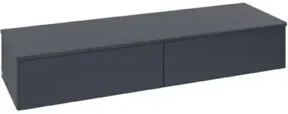 V&B V&B Sideboardohne Frontstruktur Antao 160x26,8x50cm, WBP w. wal, md bl. m Lac