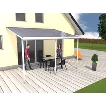 Gutta Terrassenüberdachung Typ B 426 x 306 cm weiß
