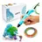 glato 3D Stift, 3D-Stift Kinder, 3D Stift, 3D Stift Set, Mit 15 Farben Kinder Set, Kindergeschenk, SCRIB3D - Blau