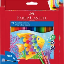 Faber-Castell Kinder Aquarell Buntstift 24 St.