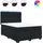 vidaXL Boxspringbett 140 x 200 cm Schwarz